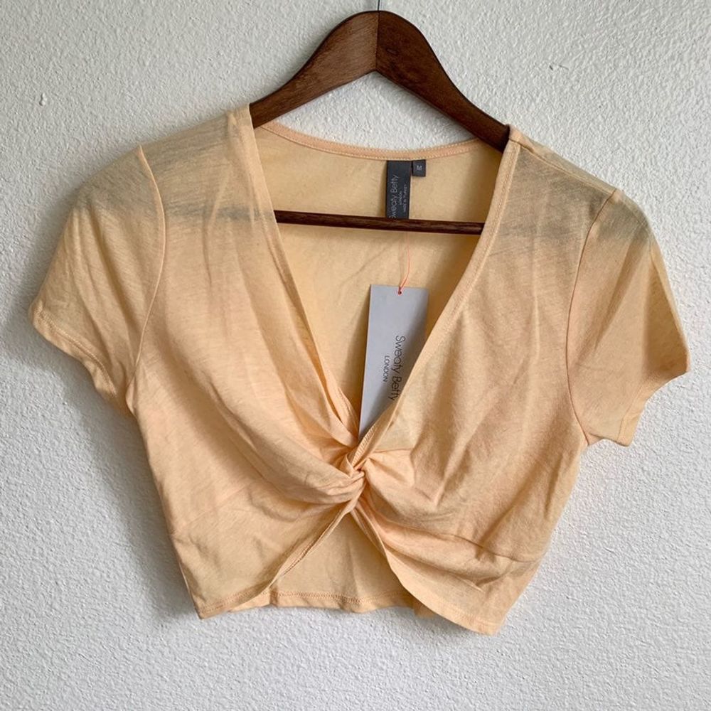 Sweaty Betty Arc Knot Crop T Shirt